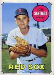 1969 Topps Baseball Cards      021      Jose Santiago
